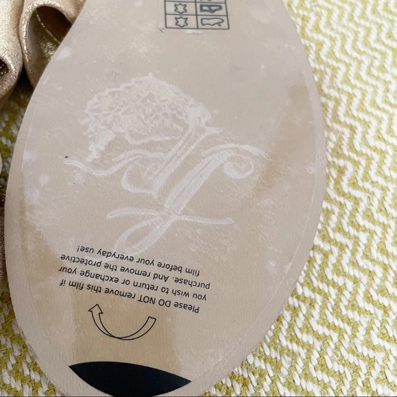 Free people | rio vista gold sandals - Picture 4 of 5